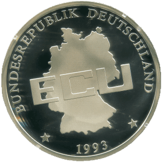 Germany Germany 1 ECU, 1992-1993 coin 1