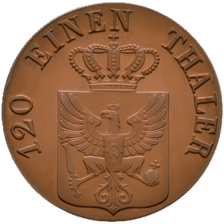 Prussia Prussia 3 pfennig, 1841-1842 coin 1
