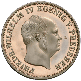 Prussia Prussia 2½ silbergroschen, 1853-1860 coin 1