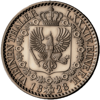 Prussia Prussia ⅙ thaler, 1822-1840 coin 2