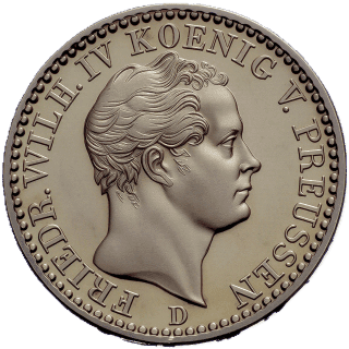 Prussia Prussia ⅙ thaler, 1841-1852 coin 1