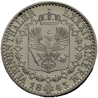 Prussia Prussia ⅙ thaler, 1841-1852 coin 2
