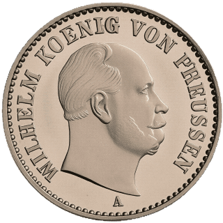 Prussia Prussia ⅙ thaler, 1865-1868 coin 1