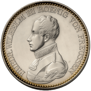 Prussia Prussia 1 thaler, 1821-1822 coin 1