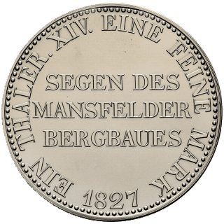 Prussia Prussia 1 thaler, 1826-1828 coin 2