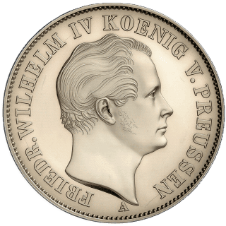 Prussia Prussia 1 thaler, 1847-1852 coin 1