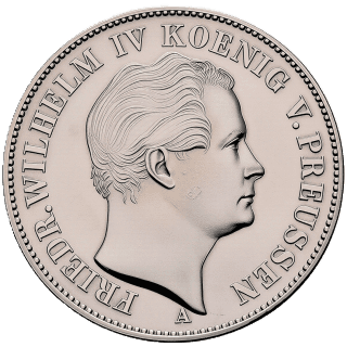 Prussia Prussia 1 thaler, 1842-1852 coin 1