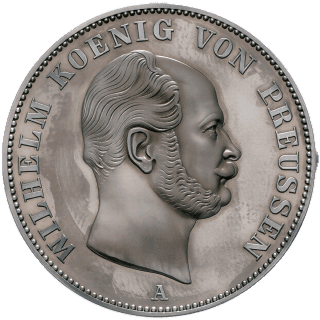 Prussia Prussia 1 thaler, 1861-1862 coin 1