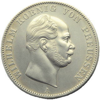 Prussia Prussia 1 vereinsthaler, 1861-1863 coin 1