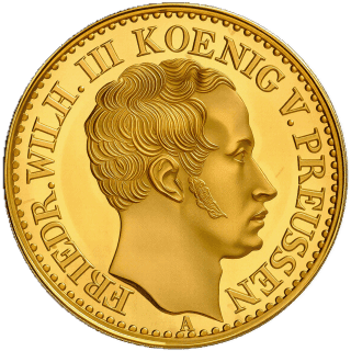 Prussia Prussia ½ d'Or, 1825-1840 coin 1