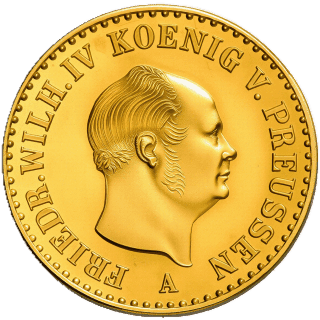 Prussia Prussia ½ d'Or, 1853 coin 1