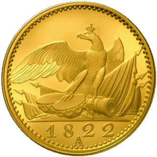 Prussia Prussia 1 d'Or, 1822 coin 2