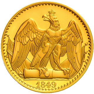 Prussia Prussia ½ d'Or, 1841-1849 coin 2