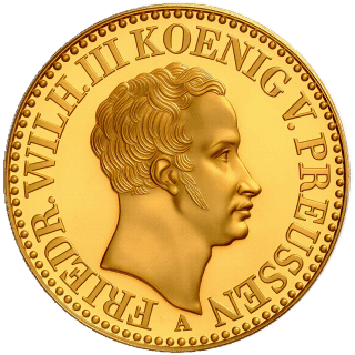 Prussia Prussia 2 d'Or, 1825-1840 coin 1