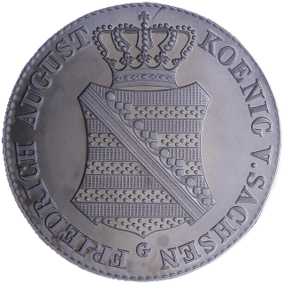Saxony Saxony ¹⁄₁₂ thaler, 1836 coin 1