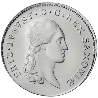 Saxony Saxony ⅙ thaler, 1806-1817 coin 1