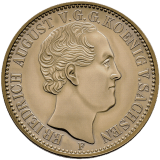 Saxony Saxony ⅓ thaler, 1852-1854 coin 1