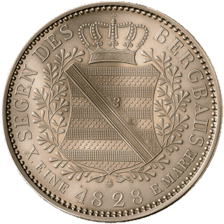 Saxony Saxony 1 thaler, 1828 coin 2