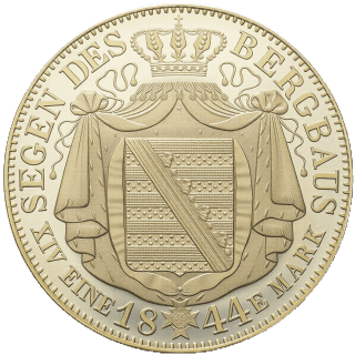 Saxony Saxony 1 thaler, 1841-1854 coin 2