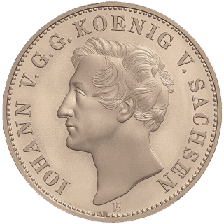 Saxony Saxony 1 thaler, 1854 coin 1