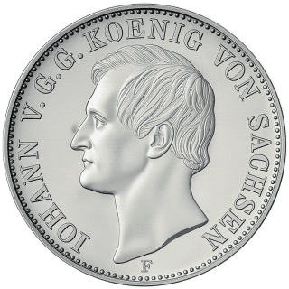 Saxony Saxony 1 thaler, 1855-1856 coin 1