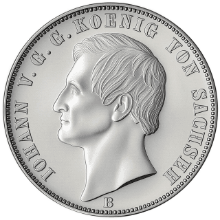 Saxony Saxony 1 vereinsthaler, 1861-1871 coin 1