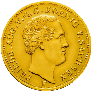 Saxony Saxony 5 thaler, 1842-1854 coin 1