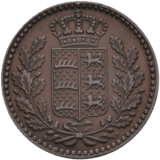 Württemberg Württemberg ¼ kreuzer, 1858-1864 coin 1