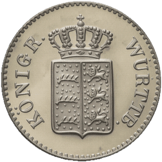 Württemberg Württemberg 1 kreuzer, 1842-1857 coin 1