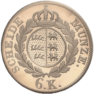 Württemberg Württemberg 6 kreuzer, 1823-1825 coin 2